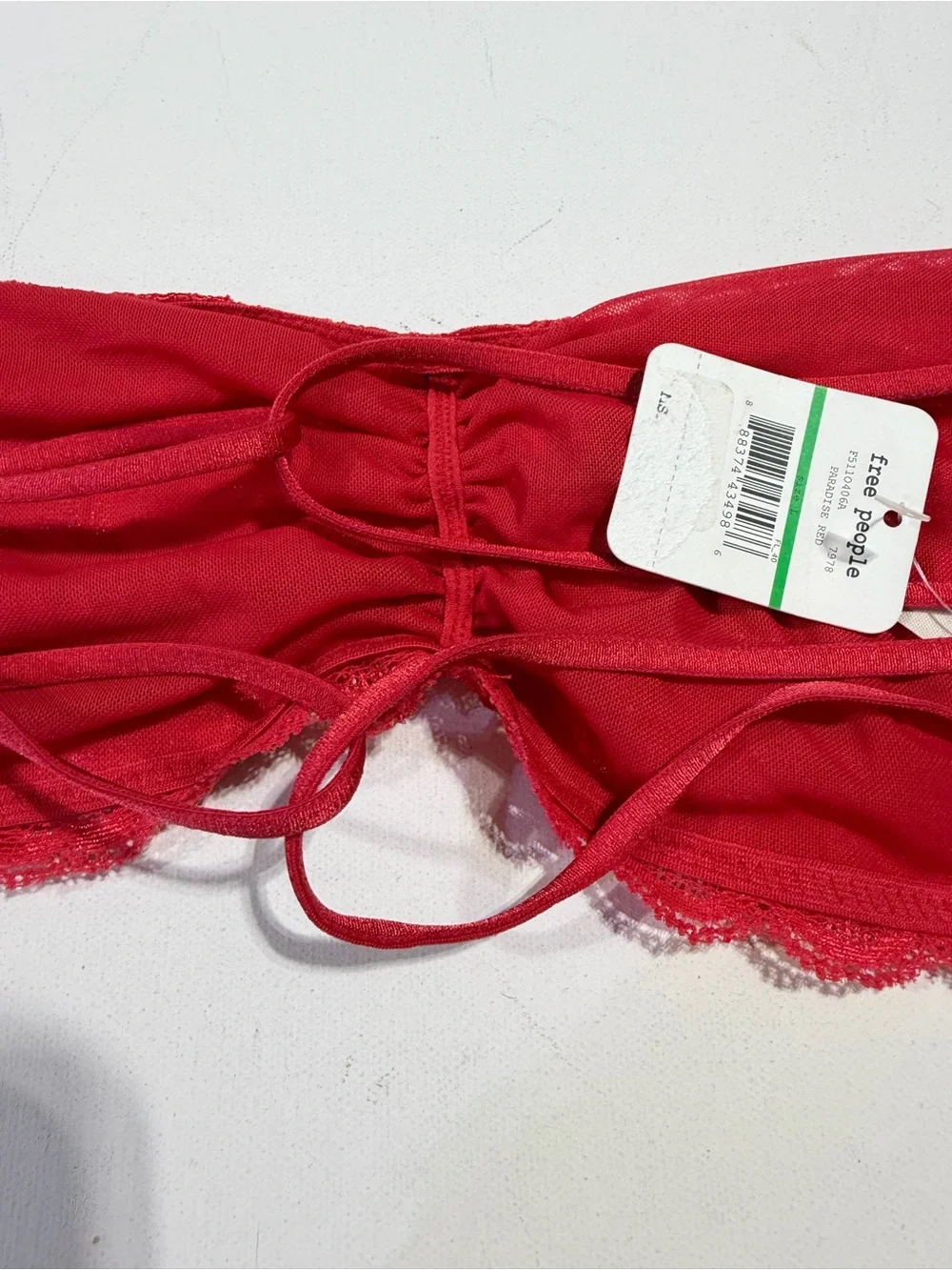 Free people bandeau size L NWT